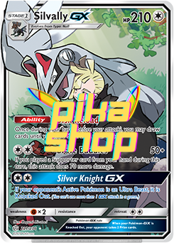 Pokemon Cosmic Eclipse 227/236 Silvally GX Full Art