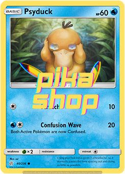 Pokemon Cosmic Eclipse 040/236 Psyduck Pokemon Cosmic Eclipse 040/236 Psyduck