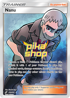 Pokemon Team Up 179/181 Nanu Full Art