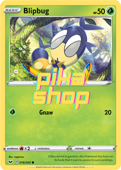 Pokemon Sword & Shield Base 016/202 Blipbug