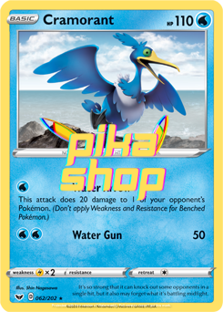 cramorant pokemon card price Pokemon Sword & Shield Base 062/202 Cramorant