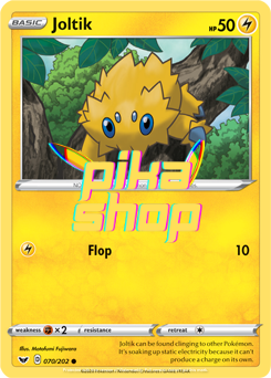 Pokemon Sword & Shield Base 070/202 Joltik