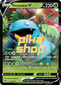 Pokemon Champions Path 01/73 Venusaur V Half Art