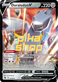 Pokemon Champions Path 47/73 Duraludon V Half Art