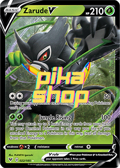 Pokemon Vivid Voltage Zarude V 022/185