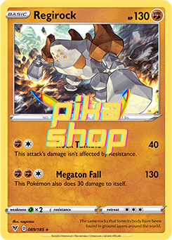 Pokemon Vivid Voltage Regirock Reverse Holo Rare 89/185 Pokemon Vivid Voltage Regirock Reverse Holo Rare 89/185