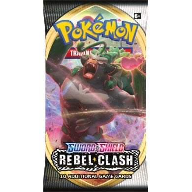 rebel clash pokemon booster box Pokemon Rebel Clash Booster Pack