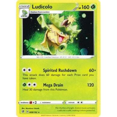 Pokemon Rebel Clash 009/192 Ludicolo