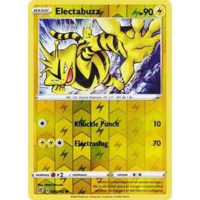 Pokemon Rebel Clash 058/192 Electabuzz (Reverse Holo)