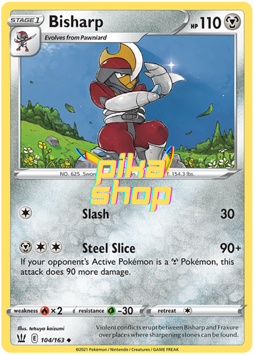 Pokemon Battle Styles Bisharp 104/163 - PikaShop