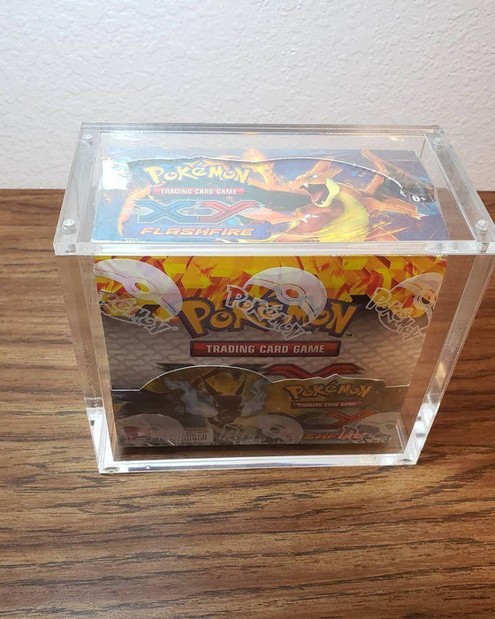 thumbnail image 2 of Pokemon Acrylic Display Case – Holds 4 Booster Packs, Storage And Protection 2 of 6