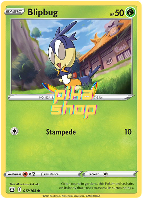 Pokemon Battle Styles Blipbug 017/163 - PikaShop