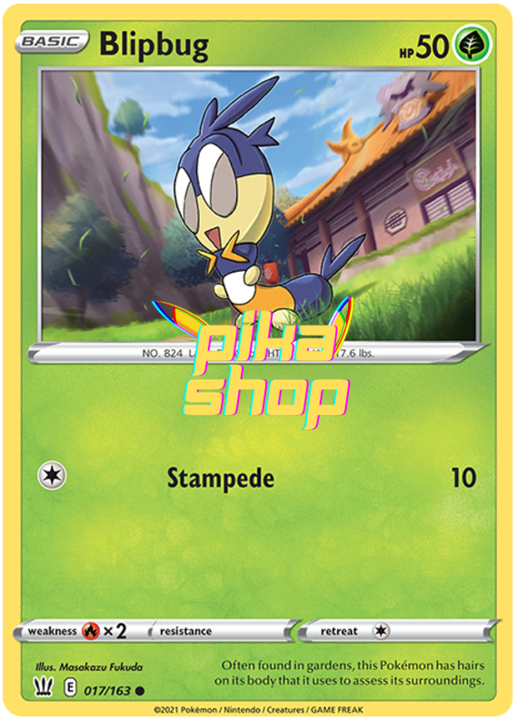 Pokemon Battle Styles Blipbug 017/163 - PikaShop