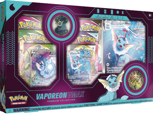 Pokemon Vaporeon VMAX Premium Collection Box - PikaShop