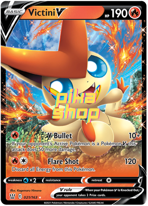 Pokemon Battle Styles Victini V 021/163 - PikaShop