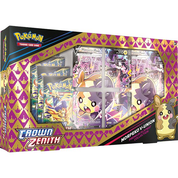 Pokemon Crown Zenith Premium Playmat Collection - Morpeko V-Union - PikaShop