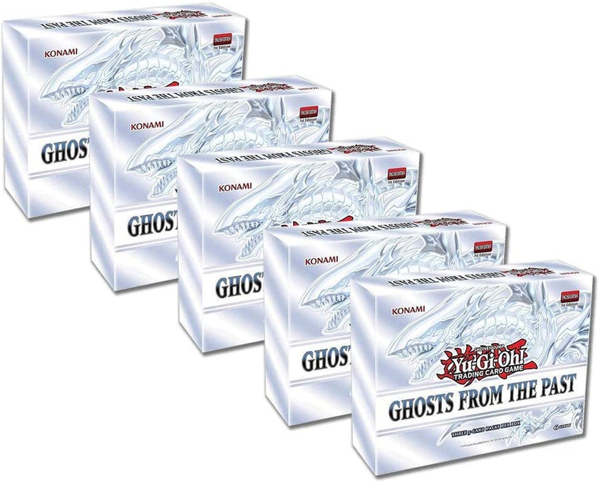 YuGiOh! Ghosts From The Past 1st Edition Sealed Case of 5