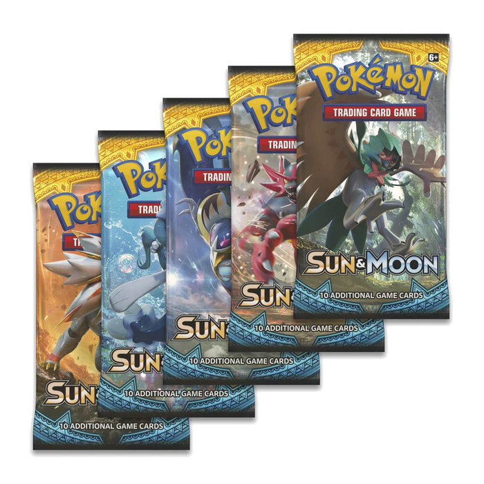 Pokemon Sun & Moon Base Set Booster Pack - PikaShop Pokemon Sun & Moon Base Set Booster Pack - PikaShop