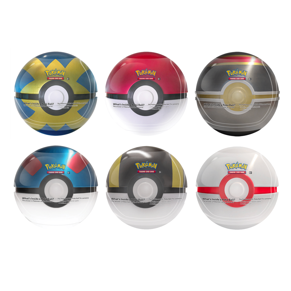 Pokemon Pokeball Tin Series 7 Case