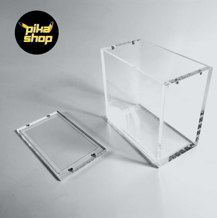 Premium Magnetic Acrylic Display Case For Pokemon TCG Booster Box - Crystal Clear Protection Premium Magnetic Acrylic Display Case For Pokemon TCG Booster Box - Crystal Clear Protection