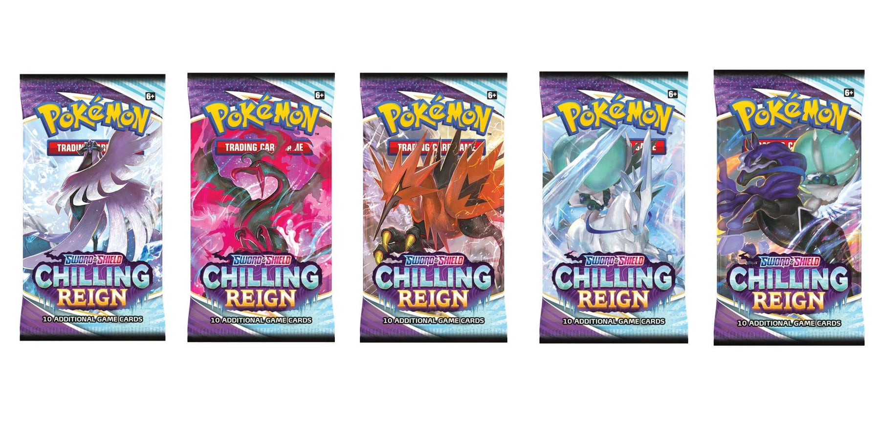how many packs in chilling reign booster box Pokemon Chilling Reign Booster Pack
