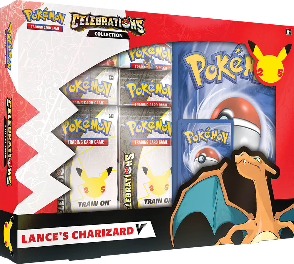 Pokemon Celebrations Special Collection Lance's Charizard V Box - PikaShop