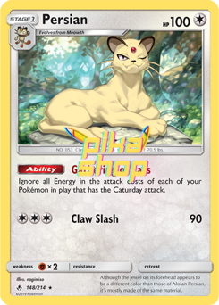 Pokémon
 Unbroken Bonds 148/214 Persian - PikaShop