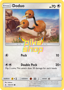 Pokémon
 Unbroken Bonds 150/214 Doduo - PikaShop