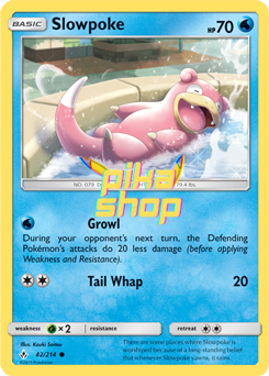Pokémon
 Unbroken Bonds 042/214 Slowpoke - PikaShop