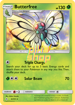 Pokémon
 Unbroken Bonds 004/214 Butterfree - PikaShop
