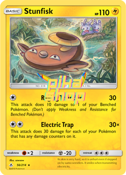 Pokémon
 Unbroken Bonds 056/214 Stunfisk - PikaShop
