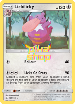 Pokémon
 Unified Minds 162/236 Lickilicky - PikaShop