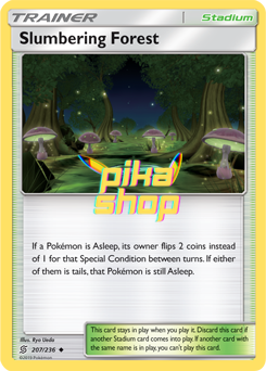 Pokémon
 Unified Minds 207/236 Slumbering Forest - PikaShop