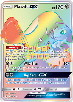 Pokémon
 Unified Minds 246/236 Mawile GX Rainbow Rare - PikaShop