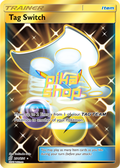 Pokémon
 Unified Minds 254/236 Tag Switch Secret Rare - PikaShop