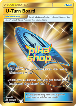 Pokémon
 Unified Minds 255/236 U-Turn Board Secret Rare - PikaShop