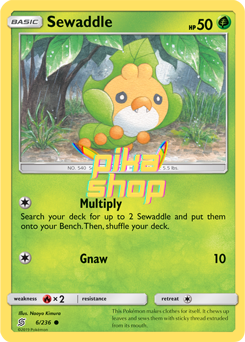 Pokémon
 Unified Minds 006/236 Sewaddle - PikaShop