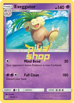 Pokémon
 Unified Minds 074/236 Exeggutor - PikaShop