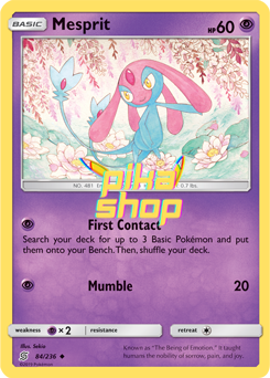 Pokémon
 Unified Minds 084/236 Mesprit - PikaShop