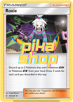 Pokémon
 Cosmic Eclipse 205/236 Roxie Reverse Holo