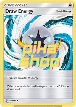 Pokémon
 Cosmic Eclipse 209/236 Draw Energy Reverse Holo