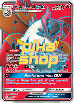 Pokémon
 Cosmic Eclipse 213/236 Volcarona GX Full Art