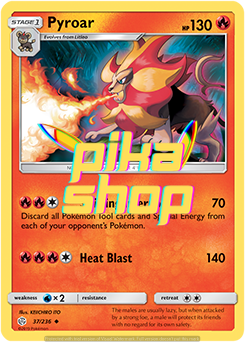 Pokémon
 Cosmic Eclipse 037/236 Pyroar