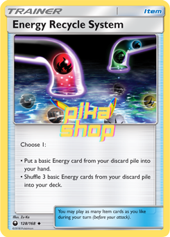 Pokémon
 Celestial Storm 128/168 Energy Recycle System - PikaShop