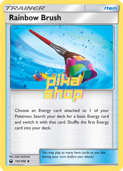Pokémon
 Celestial Storm 141/168 Rainbow Brush - PikaShop
