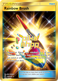 Pokémon
 Celestial Storm 182/168 Rainbow Brush Secret Rare - PikaShop