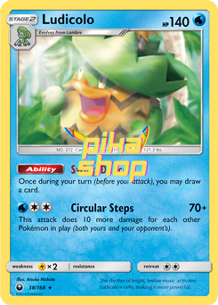 Pokémon
 Celestial Storm 038/168 Ludicolo Reverse Holo - PikaShop