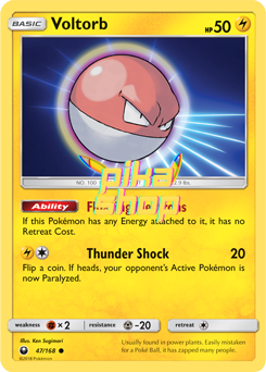 Pokémon
 Celestial Storm 047/168 Voltorb - PikaShop