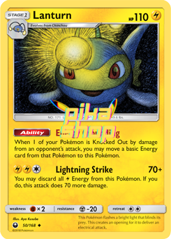 Pokémon
 Celestial Storm 050/168 Lanturn - PikaShop