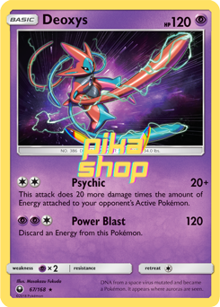 Pokémon
 Celestial Storm 067/168 Deoxys Reverse Holo - PikaShop